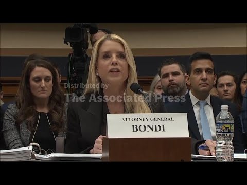Bondi clashes with Dems in Epstein files hearing, offers a wide-ranging, shouting defense of Trump