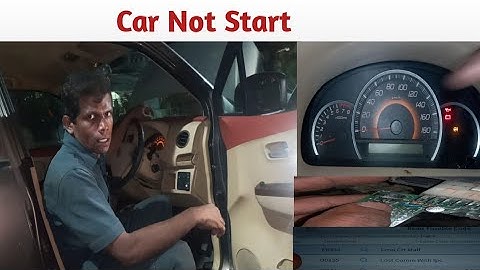 Engine Check Light Not Show On Cluster Meter Maruti Wagnor | Car Not Start | DTC Code U0155 P0335