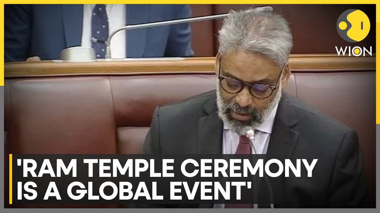 Ram temple consecration ceremony is international global event says Mauritius FM Maneesh Gobin