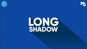 Long Shadow Text effect in Pixellab | Mr.Graphics |