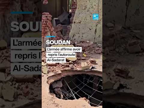 Soudan : l’armée affirme avoir repris l’autoroute Al-Sadarat • FRANCE 24