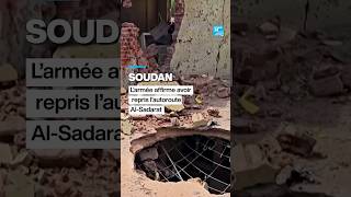 Soudan : l’armée affirme avoir repris l’autoroute Al-Sadarat • FRANCE 24