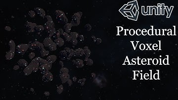 Procedural Voxel Asteroid Field in Unity