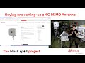 Review, buy, unbox and set-up of the Poynting 4G MIMO Antenna