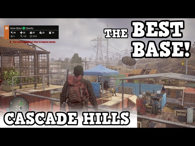 State Of Decay 2 - RARE MODS FOR BASE, TOP 3 BASES (Tricks & Tips) Cascade  Hills Survival Guide 