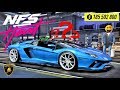 Nfs heat lamborghini aventador custom  test complet