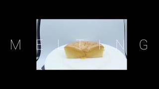 生カステラmini（プレーン）とろけるタイムラプス動画