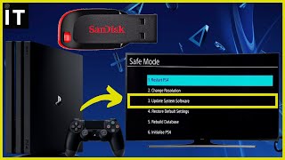 How To Update PS4 With USB Flash Drive (Working Method)