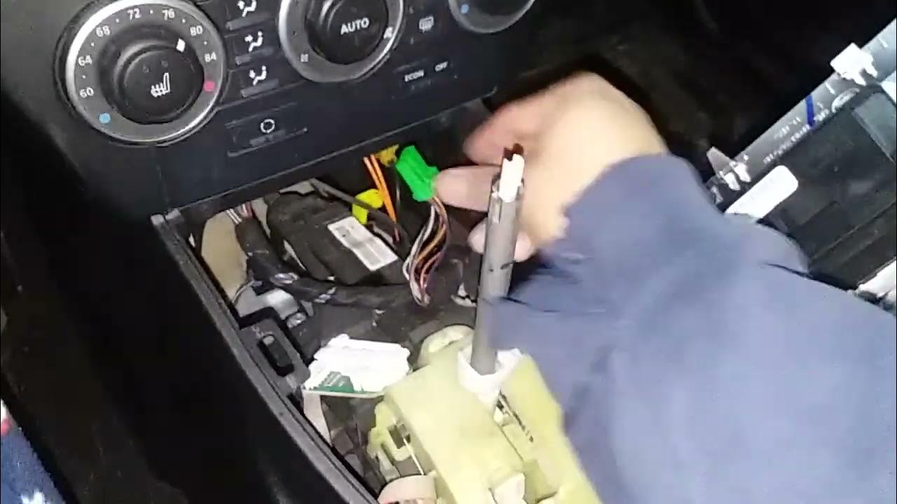 Land Rover LR2/Freelander 2 Shifter Removal, Spring Replacement