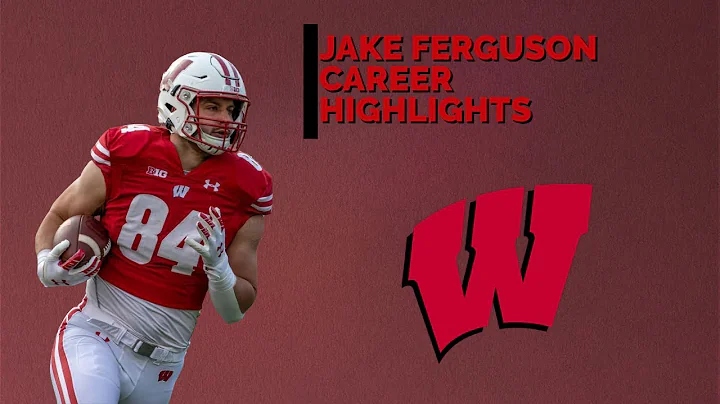 Jake Ferguson Career Highlights || Wisconsin TE NF...