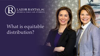 What is equitable distribution