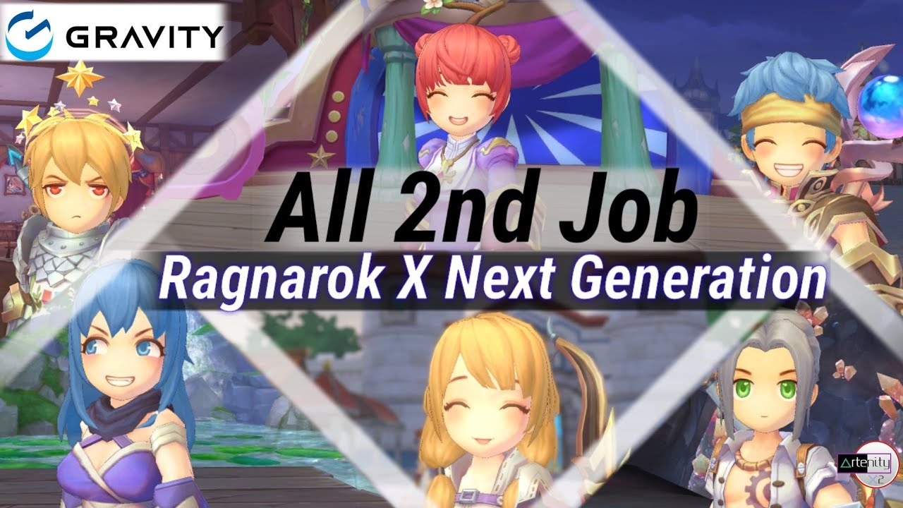 All 2nd Job Classes Ragnarok X Next Generation - Gravity