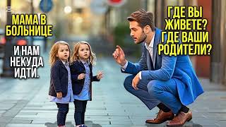 МИЛЛИОНЕР УЗНАЁТ В ДВУХ ДЕВОЧКАХ СВОЮ ПЕРВУЮ ЛЮБОВЬ, А ЗАТЕМ УЗНАЁТ, ЧТО ИХ МАТЬ УМИРАЕТ...