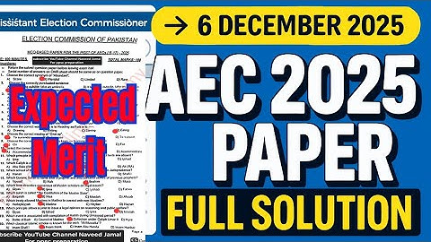 Today Assistant Election Commissioner Test with Answers | Solved Paper 06-12-2025 | Full Analysis