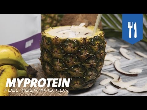 Protein Shake Recipe | How To Make Pina Colada