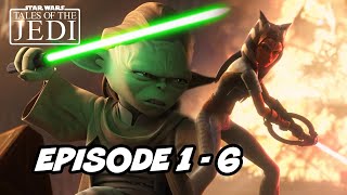Star Wars Tales Of The Jedi Episode 1 - 6: Ahsoka, Yaddle and Dooku FULL Breakdown and Easter Eggs