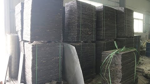How to Produce fiber gmt pallet for block making machine