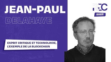 Esprit critique et technologie, l’exemple de la blockchain