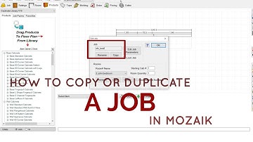 MZ04 Copy or duplicate a file in mozaik VIRTUCADD #mozaikDesign #mozaikCabinets #mozaikLearning