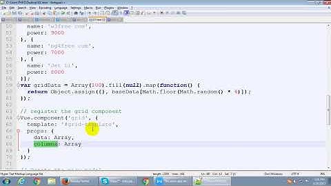 Searching Sorting and Pagination in vuejs Example | Vuejs DataTable
