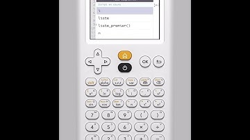 #program #python Liste les n premiers #nombres # sur #premiers sur #calculatrice #numworks