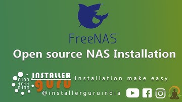 #FreeNAS Installation (Free and open source Enterprise ready)