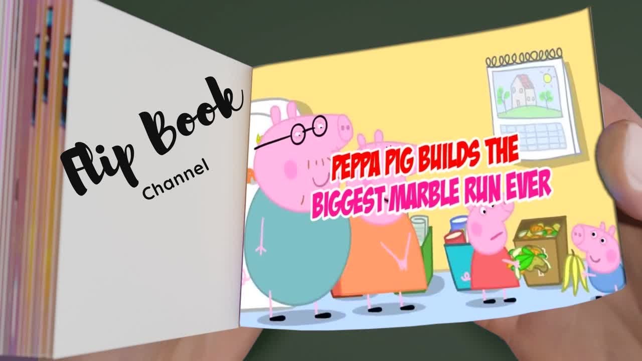 Peppa Pig Builds the Biggest Marble Run Ever Part 3 YouTube