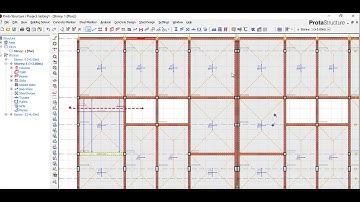 protastructure tutorial: how to rectify  reinforcement error in beams, slab and column (Y50 to Y16)