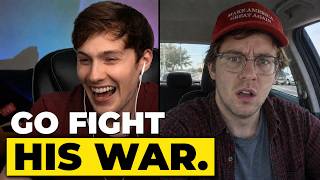 Insanely Hypocritical Trump Voter Get's Called Out!