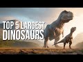 These are the largest dinosaurs in history