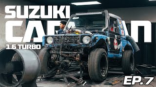 Suzuki Caribian (2/2) เครื่อง Vintara Turbo 1xxHp [จูนระทึก Ep.7] #joerealtech #suzuki #cartunning