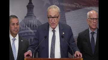 Sen. Chuck Schumer says Democrats want 3-year Obamacare tax credits extension