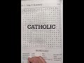 Word Search John F. Kennedy #shorts