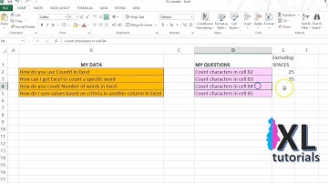 How Do I Count Characters Excluding Spaces In Excel