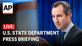 LIVE: U.S. State Department press briefing