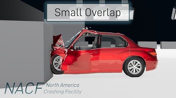 Hirochi Sun-E Small Overlap Crash Test in BeamNG - NACF -