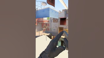 CS2: HOW TO SMOKE WINDOW FROM OUTSIDE B MIRAGE