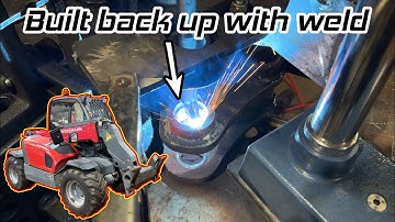 Tiny Telehandler needs some attention! Weidemann T4512. Part 2