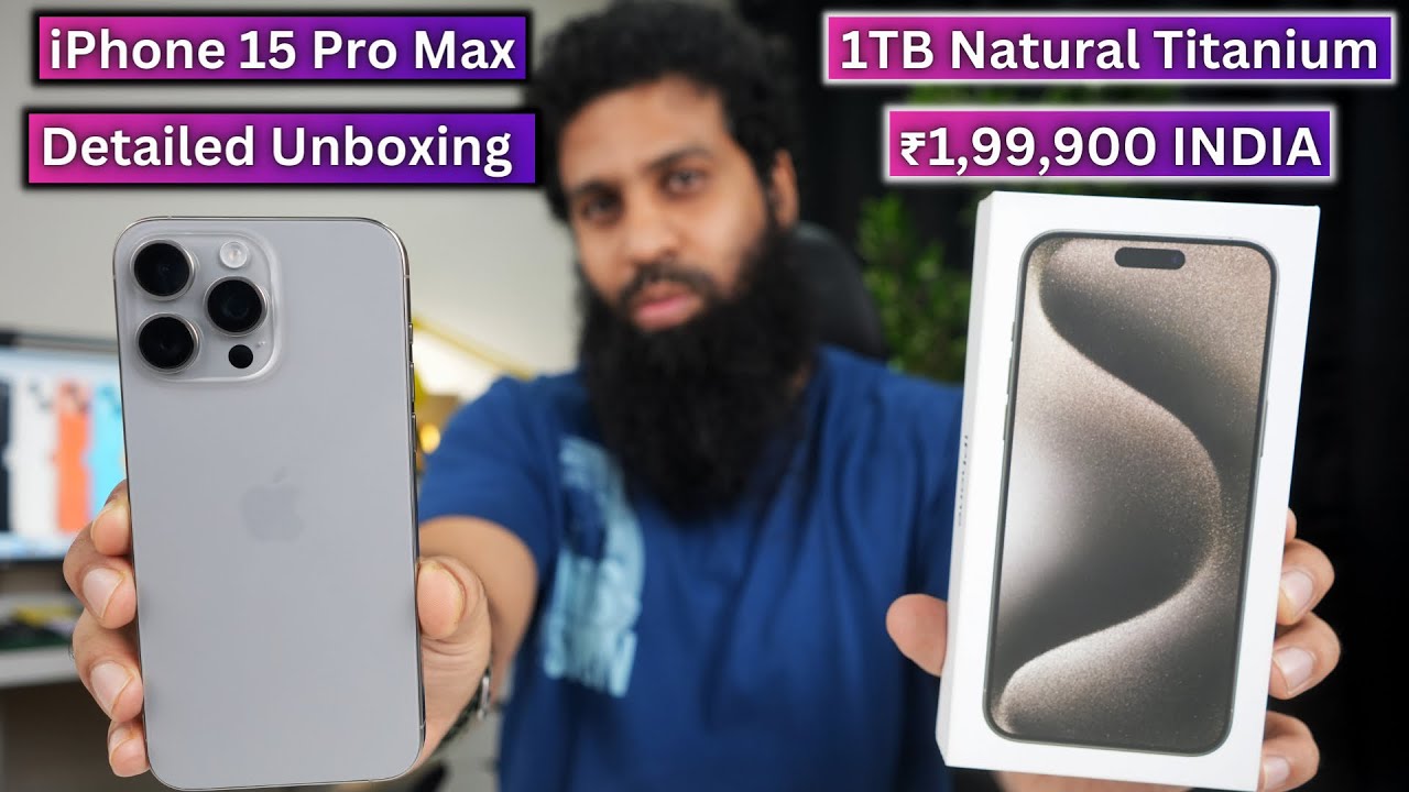 Apple iPhone 15 Pro Max Natural Titanium 1 TB