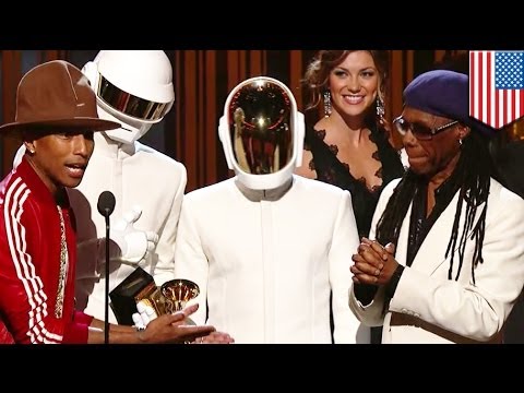 Daft Punk wins five Grammys with Pharrell Williams for Get Lucky