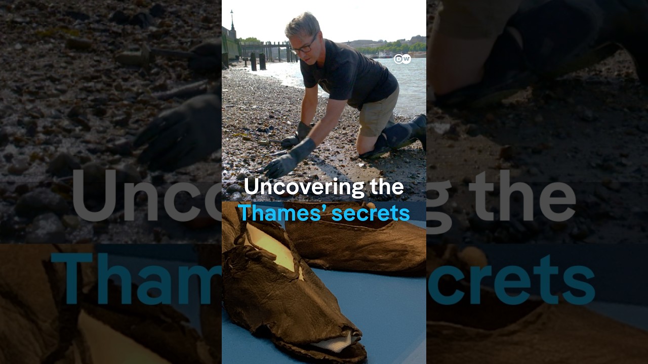 ‘Mudlarking’ — Treasure hunting in London | DW News