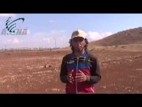 الإعلامي صالح الحموي مراسل انباء العاصي في الجبهة الجنوبية