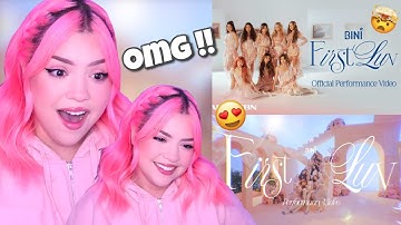 [REACTION] BINI | ‘First Luv’ Official Performance Video