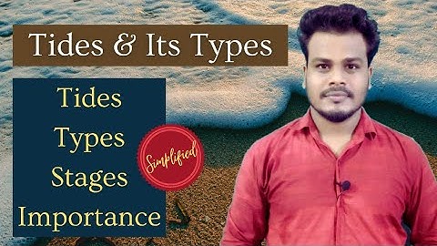 Tides and Its Types | Importance of Tides | Types of Tides UPSC | Tides Class 7 Geography | UGC NET