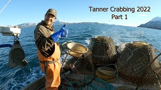 Tanner Crab Season Pt .1  Setting the Gear and a Few Test Hauls