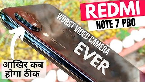 Redmi Note 7 Pro Camera Lag Issue & Fix | Camera Test by Different Apps Open Camera & GCAM