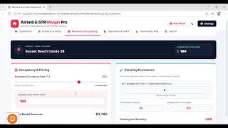 Stop Overestimating Occupancy! Airbnb Profit Calculator screenshot 1