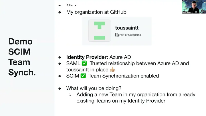 Security at GitHub Enterprise - User Provisioning & Team Synchronization