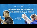 Installing an offense  creating a call sheet  pcc  024