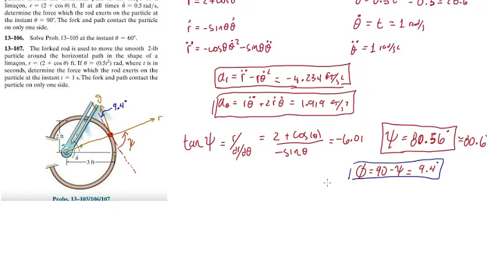 Problem 13-107 Dynamics Hibbeler 13th (Chapter 13)...